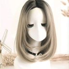 Green wood linen gray