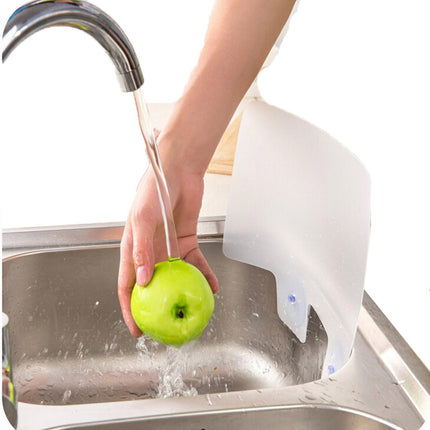 Sink Splash-proof Baffle Transparent Baffle With Suction Cup