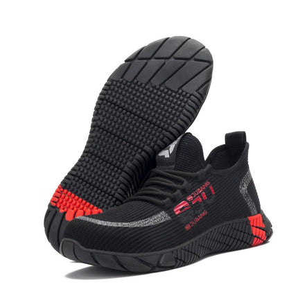 Fly textured labor shoes men