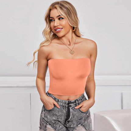 Off-shoulder Off-shoulder Collar Tank-top Women