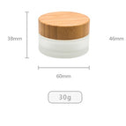Bamboo cream bottleset