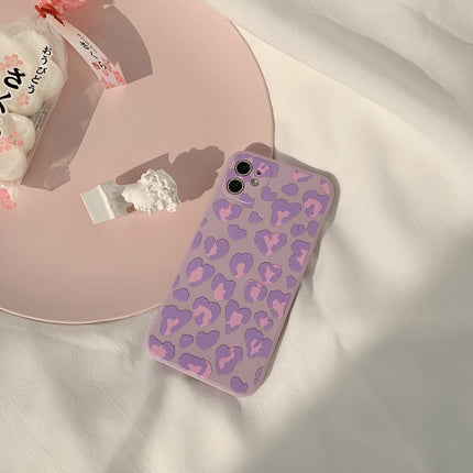 Frosted silicone phone case