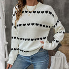 Sweet Cute Casual Dating Long Sleeve Love Sweater For Women