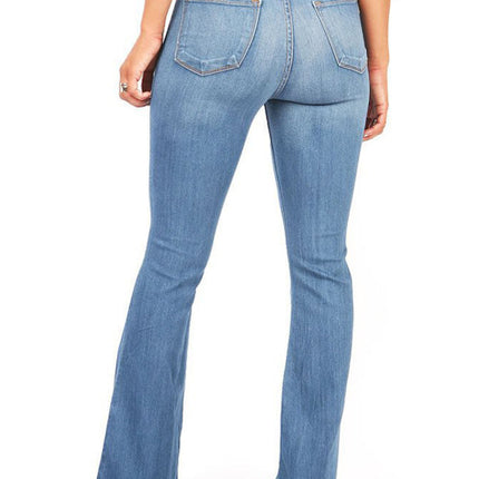 Women Autumn Winter Skinny Jeans Flare Pants New Fashion High Waist Slim Elasticity Streetwear Workout Long Pants Capri