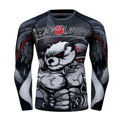 Men's Boxing  Fitness Compression Sportswear