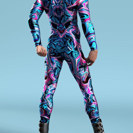Halloween Tights 3D Digital Printing Cosplay One-piece Play Costume