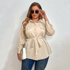 Plus Size Blouse Shirt Ladies Tops