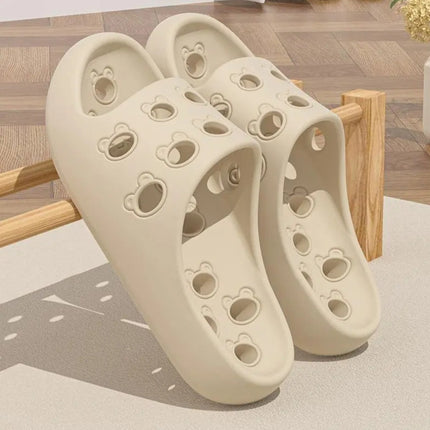 Non-slip Deodorant Leaking Quick-drying Bathroom Slippers