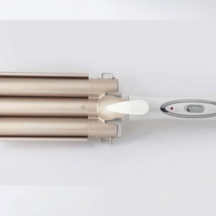 three rod hair curling iron