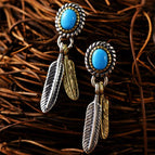 Indian Feather Earrings