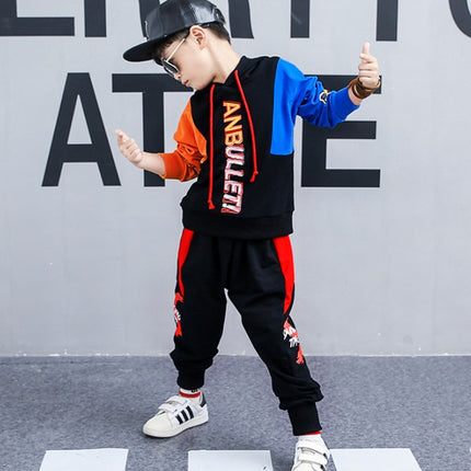 Boys spring suit new Korean children's clothing in the big boy boy long-sleeved sports two-piece suit tide clothes