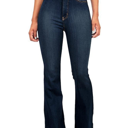 Women Autumn Winter Skinny Jeans Flare Pants New Fashion High Waist Slim Elasticity Streetwear Workout Long Pants Capri