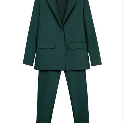 New Work Pant Suits Piece Set For Women Business Interview