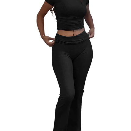 Single Piece Wide Leg Pants