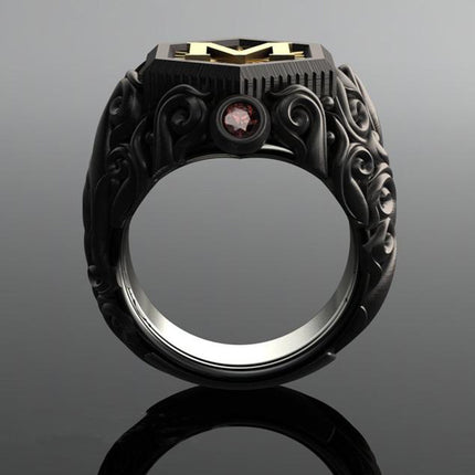 Personalized carved decorative rings