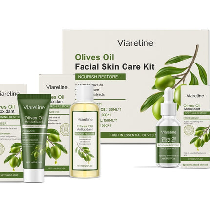 Olive Oil Facial Skincare Set