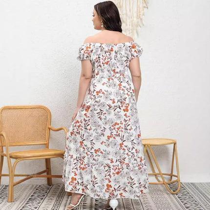 New Plus Size Floral Dress