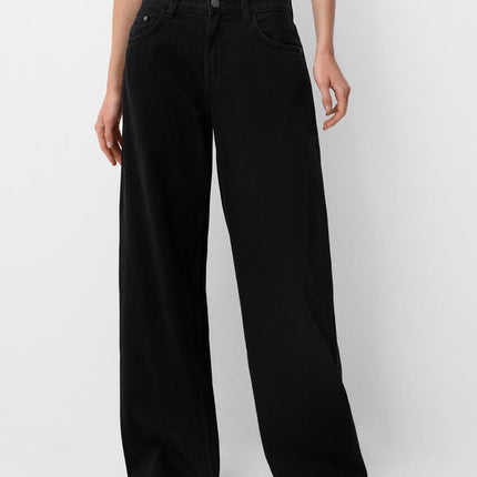 Early Autumn Mid Waist All-matching Straight Pants