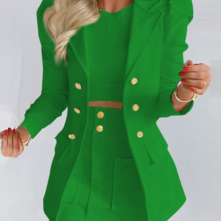 Fashion Solid Color Casual Suits Women's