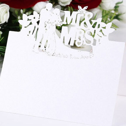 Butterfly Seat Hollow Sign-in Card