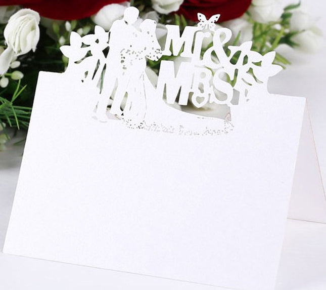 Butterfly Seat Hollow Sign-in Card