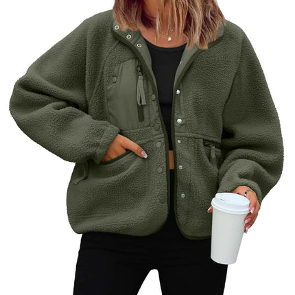 Polar Fleece Sports And Leisure Sweater Jacket Top