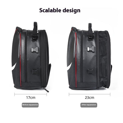 Multifunctional Motorcycle Hard Shell Rear Seat Shoulder Messenger Bag
