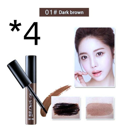 Peel Off Brown Black Eye Brow Tattoo Tint Waterproof Long-lasting Professional Eyebrow Gel Cream Masc Eye Makeup Cosmetics