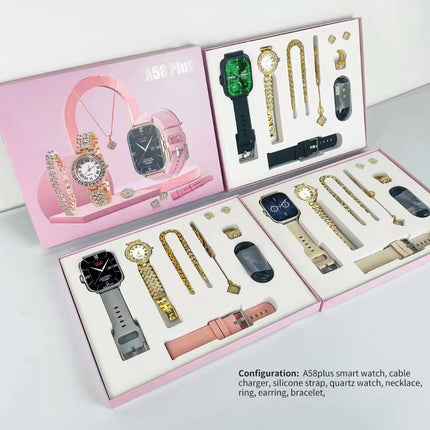 Smart Watch Bluetooth Calling Heart Rate Blood Oxygen Women
