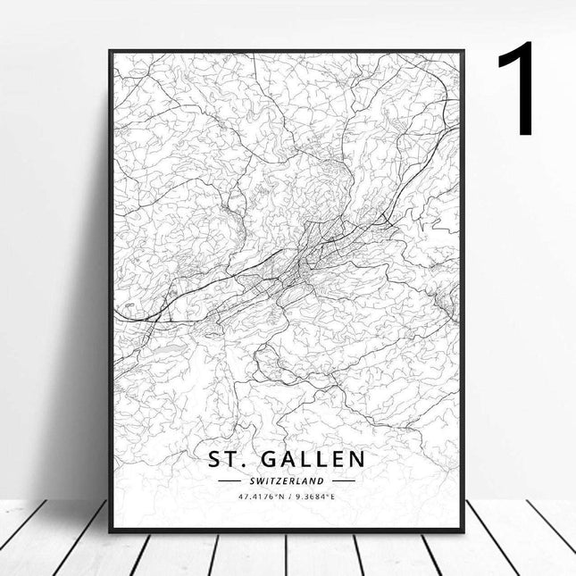 Art Canvas Poster Printing Home Wall Decor