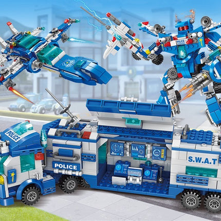 Assembling boy toys