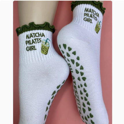 Thin Mid Tube Women's Professional Anti Slip Yoga Socks