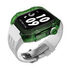 Crystal Transparent Case Fluorine Rubber Strap