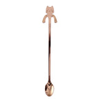 Long rose gold