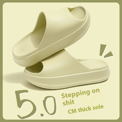 Women's Peep-toe Bathroom Home Slippers Outdoor Non-slip Beach Shoes