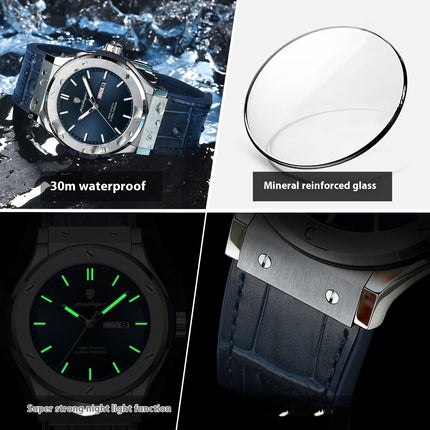 Men's Waterproof Luminous Quartz Watch