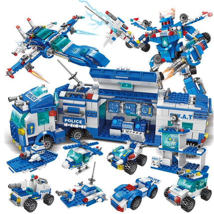 Assembling boy toys
