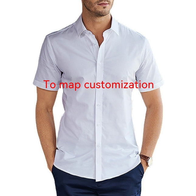 Customized Photo Printed Hawaiian Short Sleeves