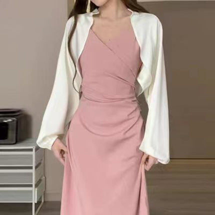 Sling Dress Women's Summer Waist Slimming
