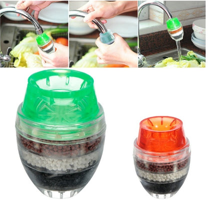 Five-layer filter kitchen faucet filter household water purifier machine activated carbon splash-proof water filter