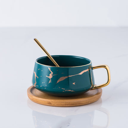 Marble pattern mug