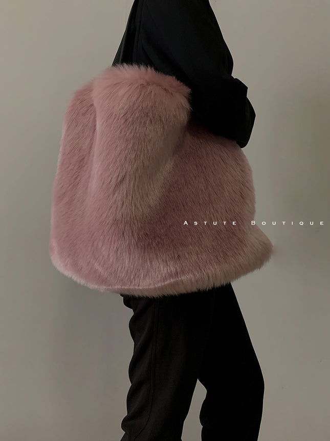 Women Bags, Handbags, Women's Shoulder Bags, Fur Bags, Plush Bags