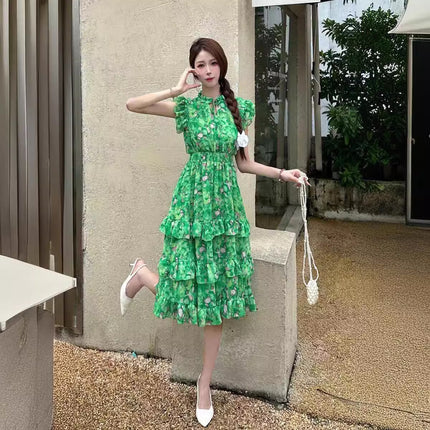 Women's Floral Jumpsuit Skirt