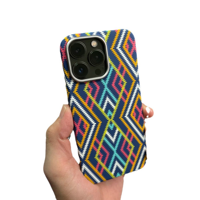 Kevlar Pattern Luminous Magnetic 16 Carbon Fiber Pattern Protective Cover