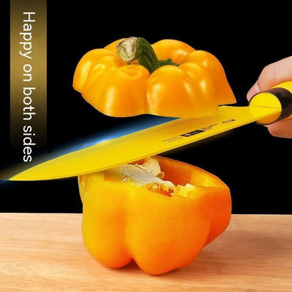 Stainless Steel Yellow Household Fruit Cutting Machine Kitchen Peel Knife Melon Portable