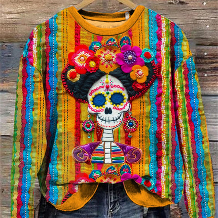 Halloween Horror Funny Women's Sweater 3D Printing