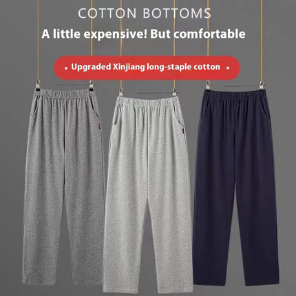 Men's Cotton Loose Cotton Trousers