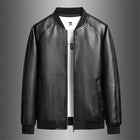 Men's Slim Fit Trendy Handsome Washed Leather Jacket