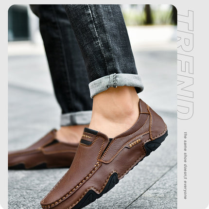 Hollow Handmade Stitching Outdoor Casual Shoes