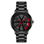 Steel Belt Black And Red